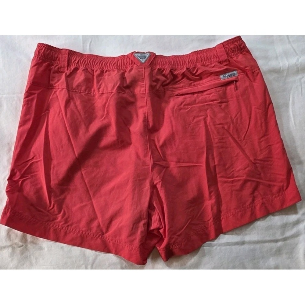 Columbia Women's 1X Red Sandy River Water Shorts Quick Dry Mesh Lined PFGEUC